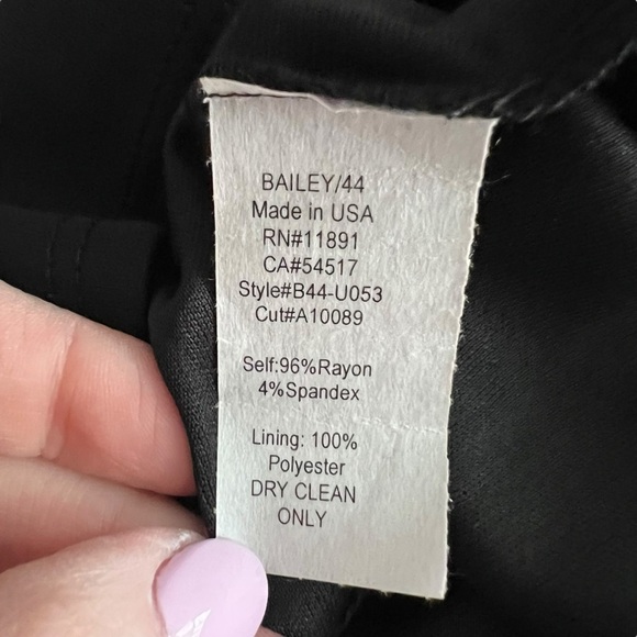 Bailey 44 - NWT Victoria Pleated Mini Dress Sz L - Picture 12 of 12